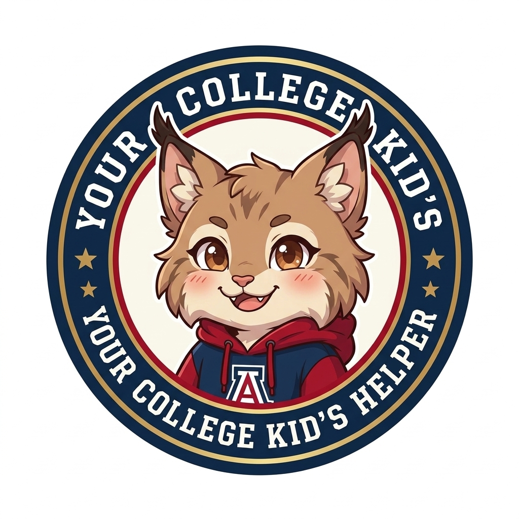 College Kids Helper - UArizona Wildcat Mascot Crest